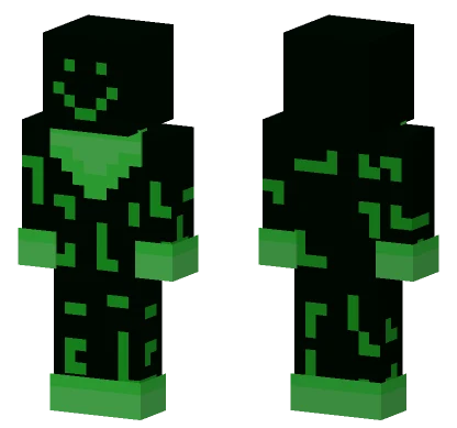 Cyber Panda Minecraft skin