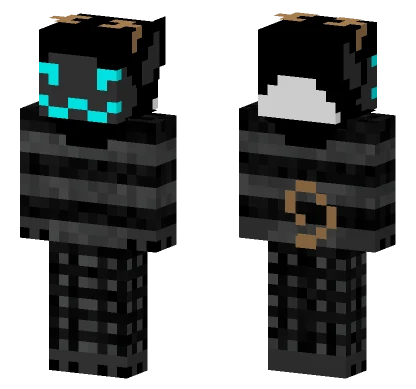 Cybernetic Knight Minecraft skin