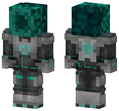 Cybernetic Warrior Minecraft skin