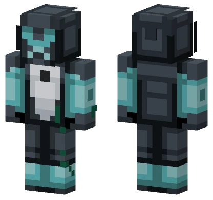 Cybernetic Warrior Minecraft skin