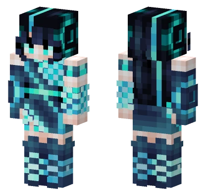 Cyberpunk Future Suit Minecraft skin