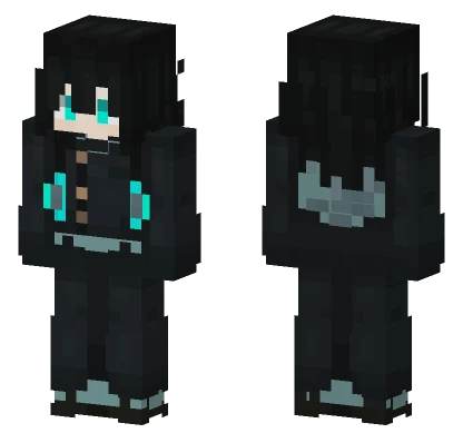 Cyberpunk School Uniform Minecraft skin