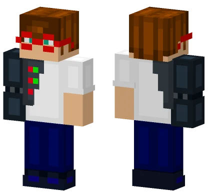 Cyborg Boy Minecraft skin