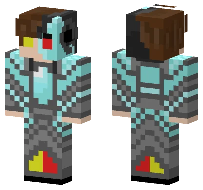 Cyborg Bryan Skin Minecraft skin