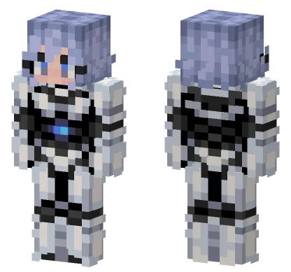 Cyborg Sergeant Full Skin Minecraft skin