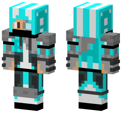 Cyborg Skin Minecraft skin
