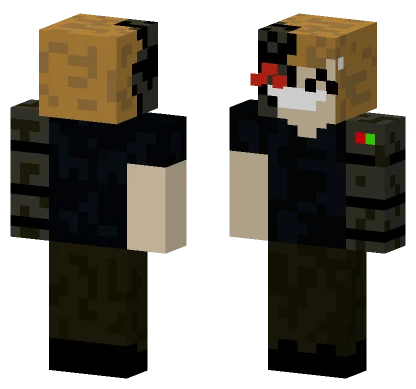 Cyborg Soldier Minecraft skin