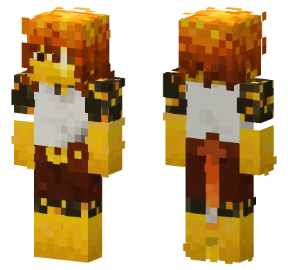 Cyra Blazborne Origins OC Minecraft skin