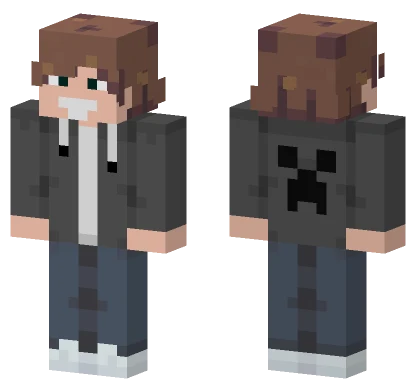 Cyrixo Creeper Hoodie Minecraft skin