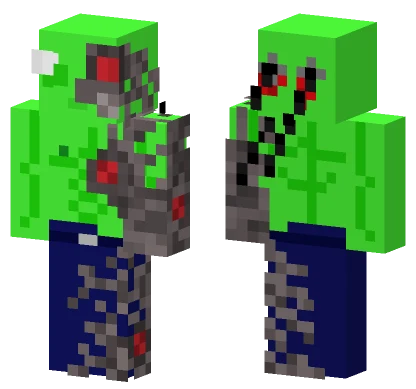 Cyslug Zilla Tiddies Minecraft skin