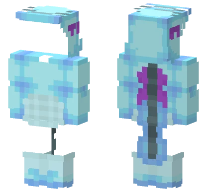 D Quagsire Pokemon Base Minecraft skin