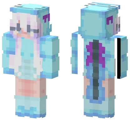 D Quagsire Pokemon Minecraft skin