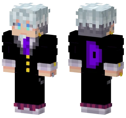 D4rkray Remake Minecraft skin