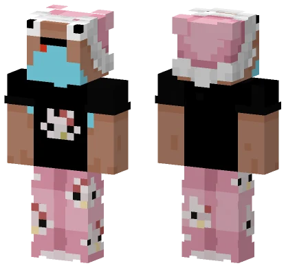Daarick Hello Kitty Minecraft skin