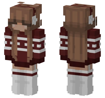 Dafaf Brown Outfit Minecraft skin