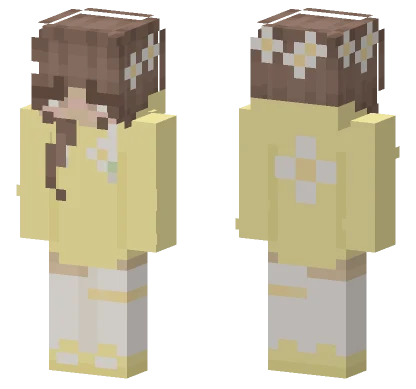 Daisy Yellow Minecraft skin