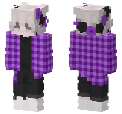 Dan Purple Hot Minecraft skin