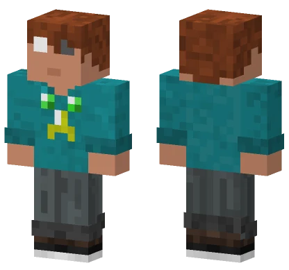 Dan Stark Human Form Minecraft skin