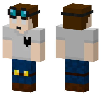 Dantdm Hirobrian Minecraft skin