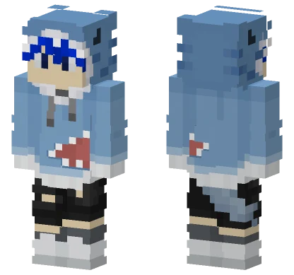 Dante Shark Minecraft skin