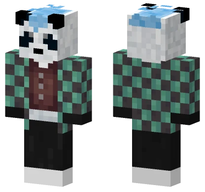 Dante Tanjiro Minecraft skin