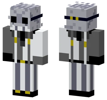 Darax Fontaine Mask Minecraft skin