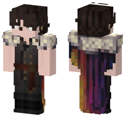 Dark Academia Boy Minecraft skin