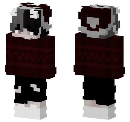 Dark Academia Boy Minecraft skin