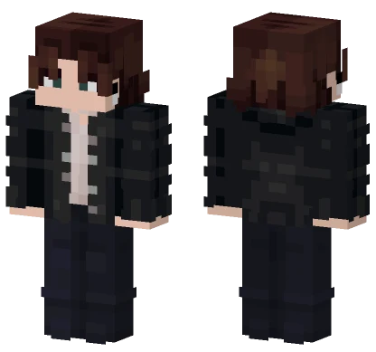 Dark Academia Boy Minecraft skin