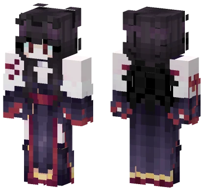Dark Academia Outfit Minecraft skin