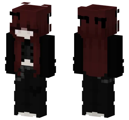 Dark Academia Scholar Minecraft skin