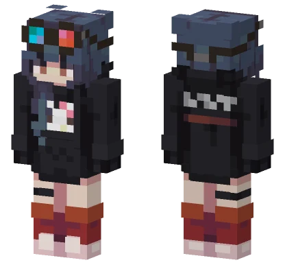 Dark Academia Student Minecraft skin