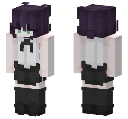 Dark Academia Uniform Minecraft skin
