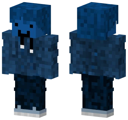 Dark Blue Knight Minecraft skin