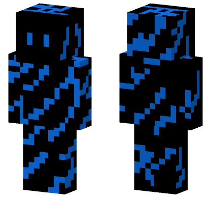 Dark Blue Skin Minecraft skin