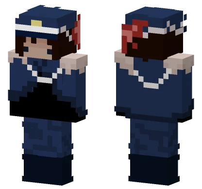 Dark Blue Suit Minecraft skin