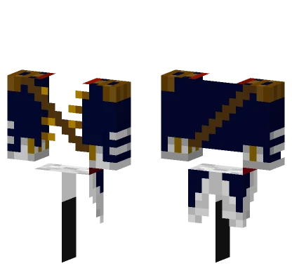 Dark Blue Whale Minecraft skin