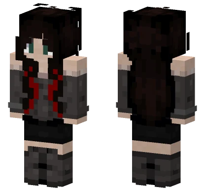 Dark Casual Outfit Minecraft skin