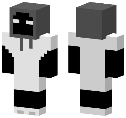 Dark Citizen Wearing Hood Minecraft skin
