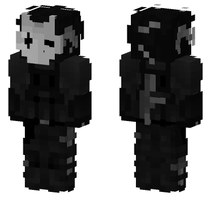 Dark Clown Better Arms Minecraft skin