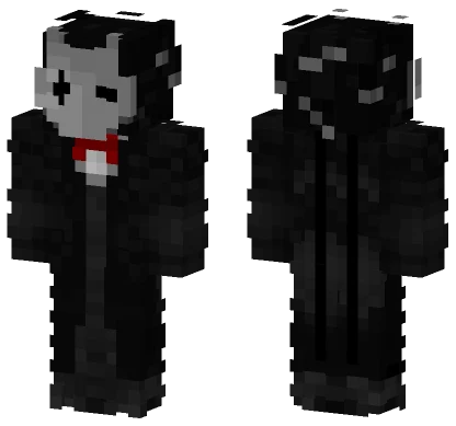 Dark Clown Big Arms Minecraft skin