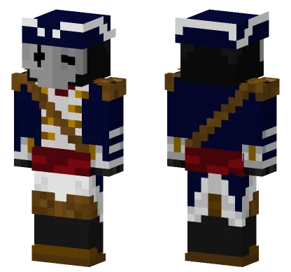 Dark Clown Manburg Minecraft skin