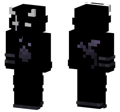 Dark Dragon Knight Minecraft skin