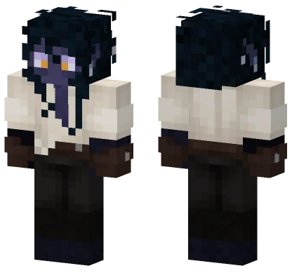 Dark Elf Sorcerer Minecraft skin