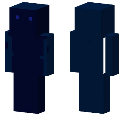 Dark Figure With Hat Minecraft skin