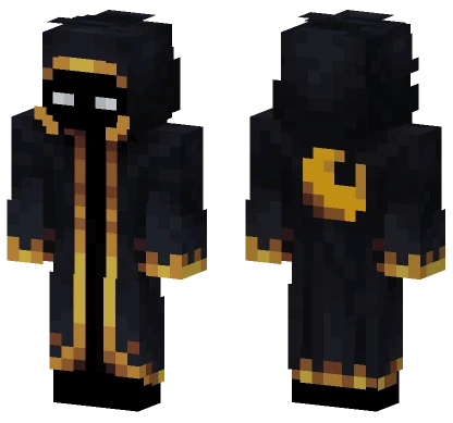 Dark Fire Mage Minecraft skin