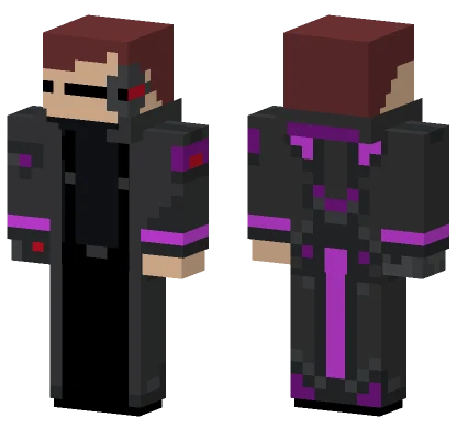 Dark Futuristic Boy Minecraft skin