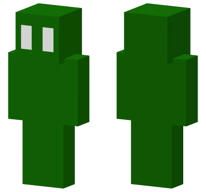 Dark Green Guy Minecraft skin