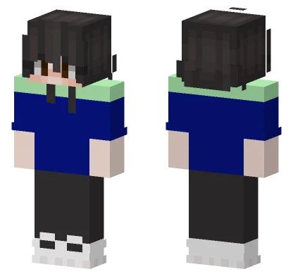 Dark Haired Girl Minecraft skin