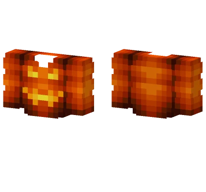 Dark Halloween Pumpkin Sweater Minecraft skin